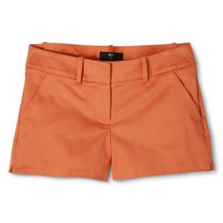 Mossimo Womens 3.5 Shorts   Orange Truffle 16