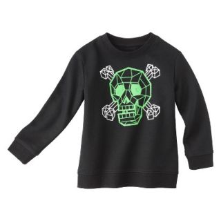 Circo Infant Toddler Boys Skull Sweatshirt   Black 4T