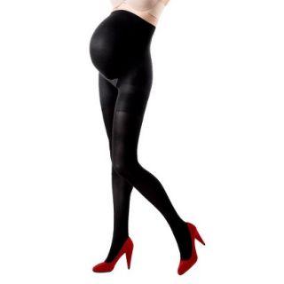 ASSETS by Sara Blakely A Spanx Brand Womens Maternity Terrific Tights   Black 1