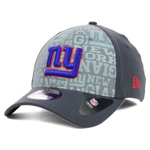 New York Giants New Era 2014 NFL Draft Graphite 39THIRTY Cap