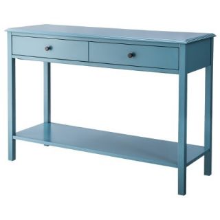 Console Table Threshold Windham Console Table   Teal