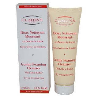 Clarins Gentle Foaming Cleanser With Shea Butter   4.4 oz