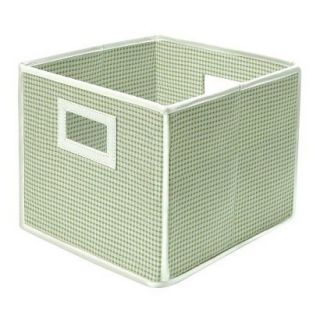 Badger Basket Company Folding Basket and Storage Cube in Sage