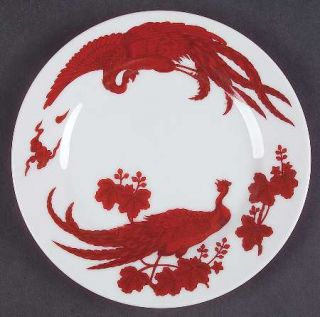  Nm3 Bread & Butter Plate, Fine China Dinnerware   Rust Birds, Rust