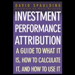 Investment Performance Attribution