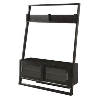 Tv Stand Monarch Specialties Ladder TV stand   Cappuccino