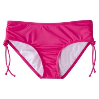 Clean Water Womens Side Tie Swim Bottom  Pink XS