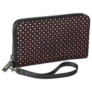 Merona Perforated Cell Phone Case Wallet with Removable Wristlet Strap  