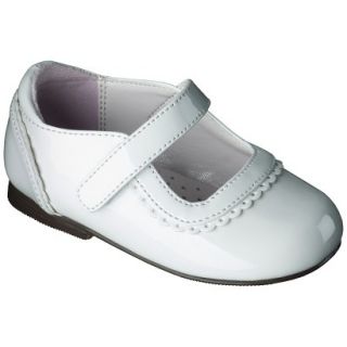 Infant Girls Genuine Kids from OshKosh Adrienne Mary Jane Shoes   White 4