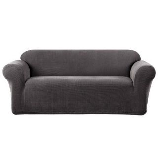Sure Fit Stretch Metro Sofa Slipcover   Gray