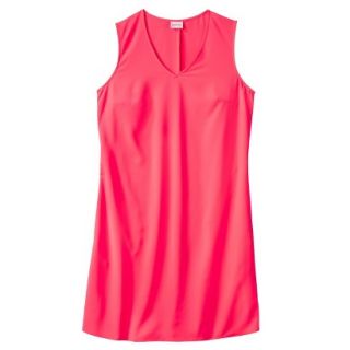 Merona Womens Woven Front Pocket Dress   Extra Pink   L
