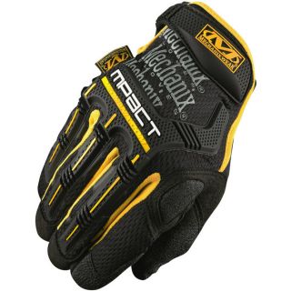 Mechanix Wear M Pact Glove   Yellow/Black, Large, Model MPT 51 010