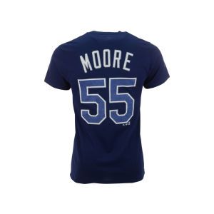 Tampa Bay Rays Matt Moore Majestic MLB Official Player T Shirt