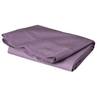 Threshold 300 Thread Count Ultra Soft Flat Sheet   Lavender (King)
