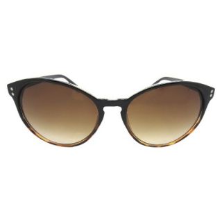 Womens Cateye Sunglasses   Black/Tortoise
