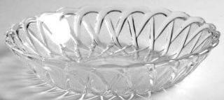 Indiana Glass Pretzel Clear Bowl Soup/Coupe   Clear, Glassware 40S 60S