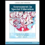 Assessment in Special Education Edition  (Looseleaf)