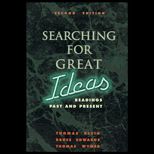 Searching for Great Ideas  Readings Past and Present