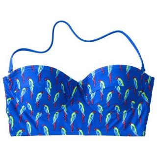 Xhilaration Juniors Midkini Swim Top  Bird Print S