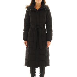 A.N.A Quilted Down Commuter Coat, Black, Womens