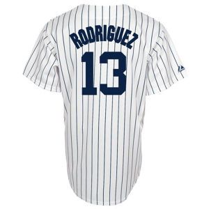New York Yankees Alex Rodriguez Majestic MLB Youth Player Replica Jersey