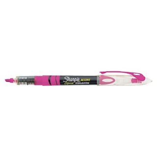 Sharpie Chisel Tip Accent Liquid Pen Style Highlighter   Pink (12 Per Set)