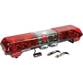 Wolo Infinity 1 Dual Level Rooftop Light Bar   13 Total Lights, Red Lens, Model