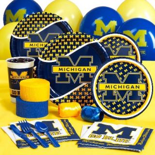 Michigan Wolverines College Party Pack for 16 Guests