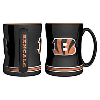 Boelter Brands NFL 2 Pack Cincinnati Bengals Relief Mug   15 oz
