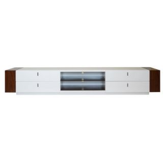 Whiteline Imports Stephanie TV Unit EC1111 WLT/WHT