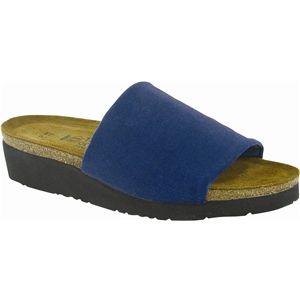 Naot Womens Alana Cobalt Stretch Sandals, Size 37 M   4447 13D
