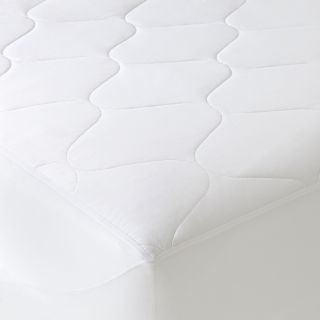 Serta Perfect Sleeper Microban Ultimate Protection 300tc Mattress Pad, White