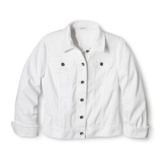 Merona Womens Denim Jacket   White   XS