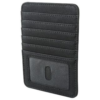 Merona Card Case Wallet   Black