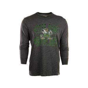 Notre Dame Fighting Irish 47 Brand NCAA Stacked Long Sleeve Scrum T Shirt