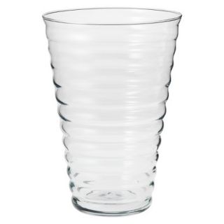 12.5 Glass Ripple Vase