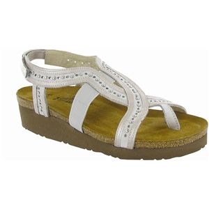 Naot Womens Hillary Soft Grey Quartz Sandals, Size 39 M   4439 N7R