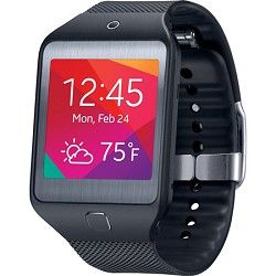 Samsung Gear 2 Neo Dust and Water Resistant Black Watch with Heart Rate Sensor