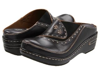 Spring Step Chino Womens Clog Shoes (Black)