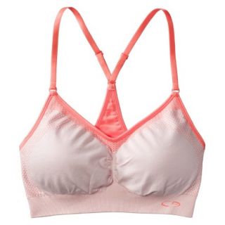 C9 by Champion Womens Seamless Bra With Removable Pads   Sunset M