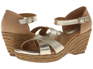 EuroSoft Mara Womens Wedge Shoes (Gold)