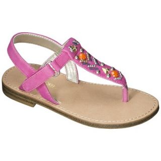 Toddler Girls Cherokee Jolanda Thong Sandals   Pink 10