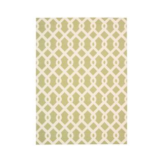 Ellis Lattice Indoor/Outdoor Rectangular Rugs, Garden