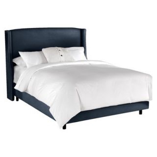 Skyline cal King Bed Skyline Furniture Embarcadero Nail Button Wingback Bed  