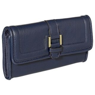 Merona Solid Wallet   Blue