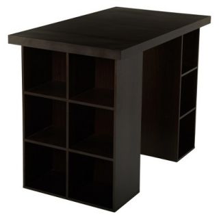 Target Counter Height Table TMS Counter Height Craft Table   Dark Brown