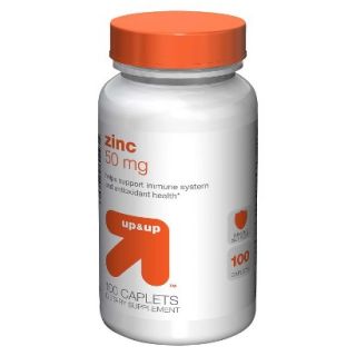 up&up Zinc 50 mg   100 Count Caplets   100 Count