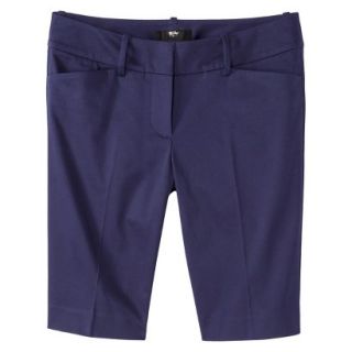 Mossimo Petites 10 Bermuda Shorts   Blue 6P