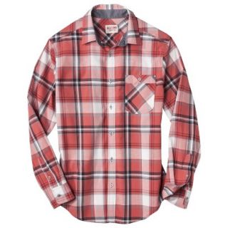 Mossimo Supply Co. Mens Button Down Shirt   Aura Red S