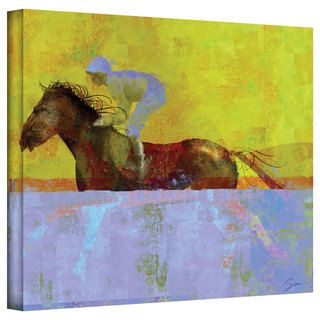 Greg Simanson Rising Steed Gallery wrapped Canvas